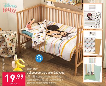 ALDI DISNEY BABY Dekbedovertrek voor babybed aanbieding