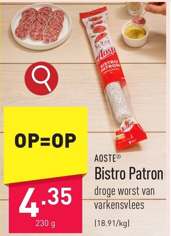 AOSTE Bistro Patron 230 g