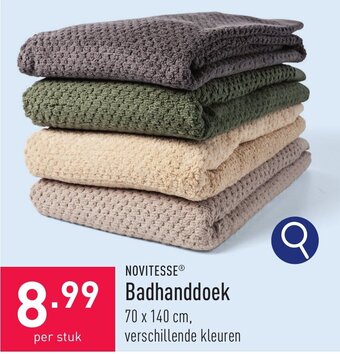 ALDI NOVITESSE Badhanddoek aanbieding