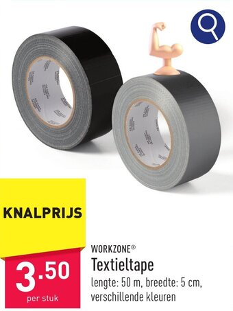 ALDI WORKZONE Textieltape aanbieding