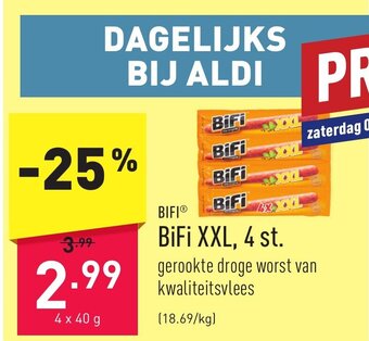 ALDI BiFi XXL aanbieding