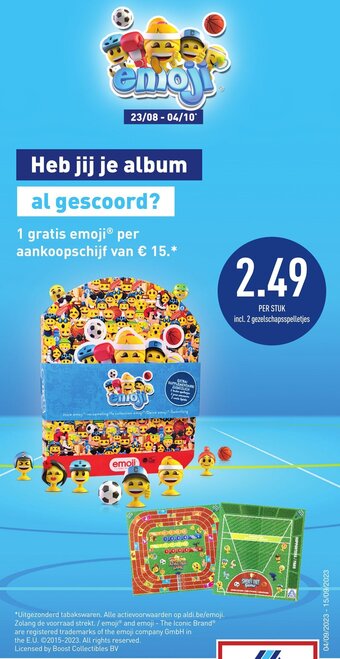 ALDI Emoji aanbieding