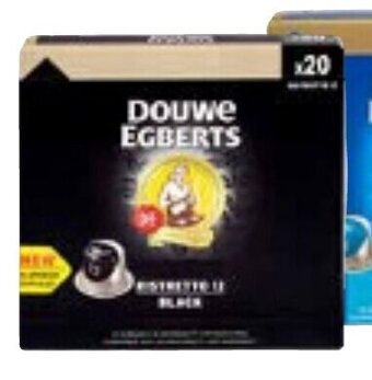 Colruyt Douwe Egberts Ristretto 12 Black caps aanbieding