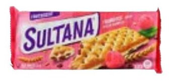 Colruyt Sultana Framboossmaak 5 x 43,6 g aanbieding