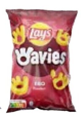Colruyt Lay's Wavies BBQ Flavour 115 g aanbieding