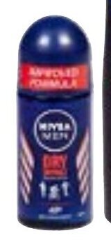 Colruyt Nivea Men Dry Impact roll-on 50 ml aanbieding