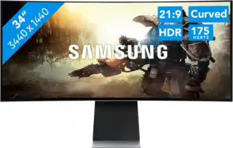 CoolBlue Samsung odyssey g85 oled aanbieding