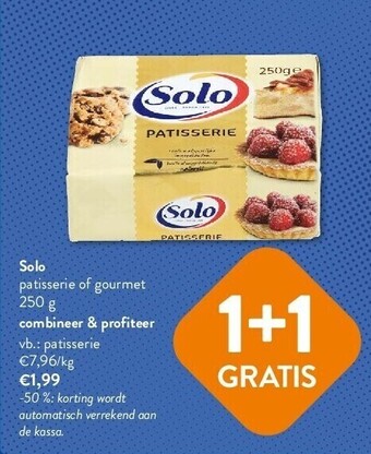 OKay Solo patisserie of gourmet 250 g aanbieding