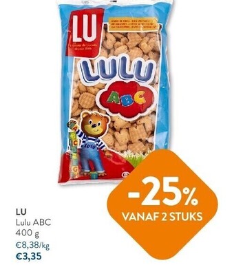 OKay Lu lulu abc 400 g aanbieding
