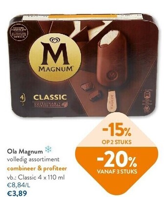OKay Ola magnum volledig assortiment aanbieding