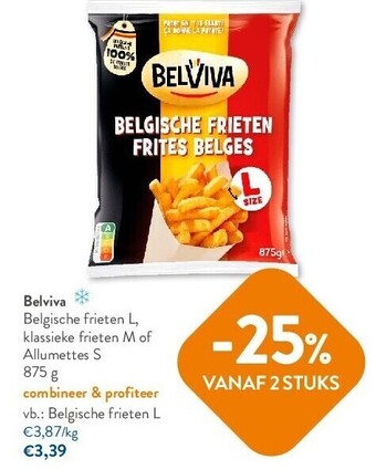 OKay Belviva belgische frieten l aanbieding