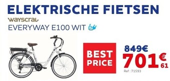 Auto5 Elektrische fietsen aanbieding