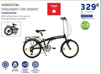 Takeaway 200 zwart