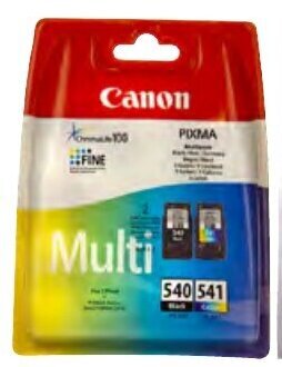 Colruyt Canon Pixma Multi 540 Black + 541 Color aanbieding
