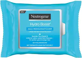 Bol.com Neutrogena hydro boost wipes 25pcs aanbieding