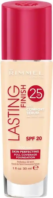 Rimmel london lasting finish foundation ivory