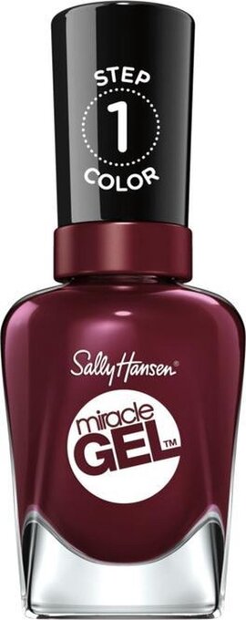 Bol.com Sally hansen miracle gel nagellak - 480 wine stock - rood aanbieding