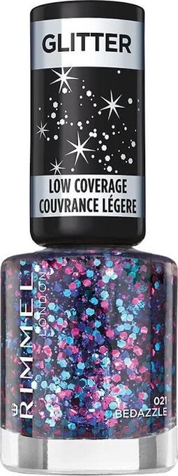 Bol.com Rimmel london glitter low coverage nagellak - 021 bedazzle aanbieding