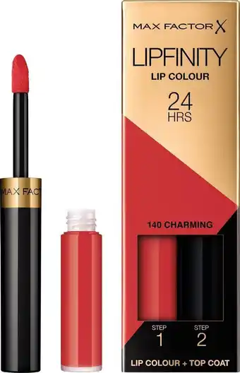 Max factor lipfinity lip colour lippenstift - 140 charming