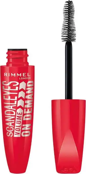 Rimmel london scandal’eyes volume on demand mascara - 001 black