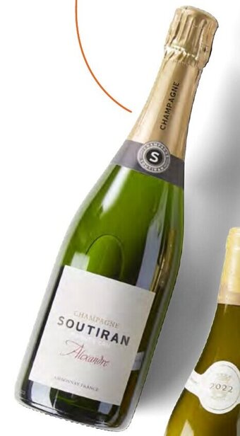 Colruyt Champagne Soutiran 'Alexandre' brut Premier Cru 75 cl aanbieding