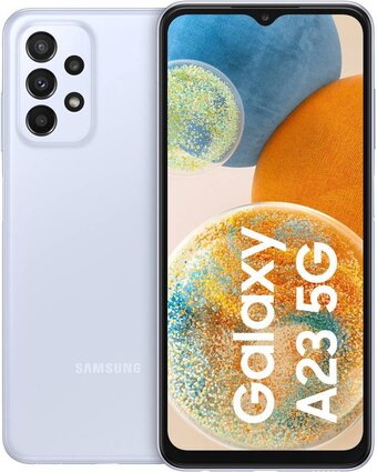 Bol.com Samsung galaxy a23 5g - 64 gb - lichtblauw aanbieding