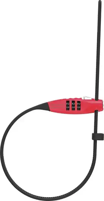 Bol.com Abus combiflex travelguard code rood aanbieding