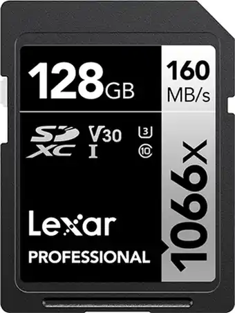 Bol.com Lexar sdxc professional uhs-i 1066x 128gb aanbieding
