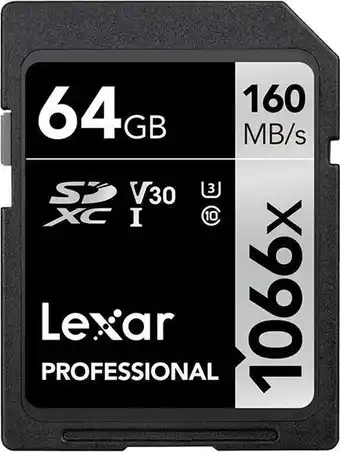Bol.com Lexar sdxc professional uhs-i 1066x 64gb aanbieding