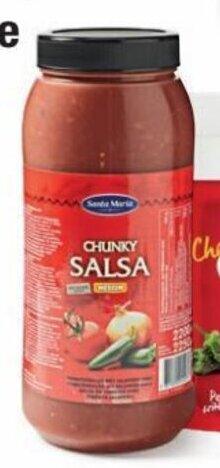 Santa Maria Salsa en cheddar sauce Salsa Chunky Pot 2,25 kilo
