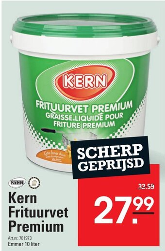 Sligro Kern Frituurvet Premium Emmer 10 liter aanbieding