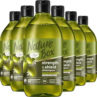 Bol.com Nature box - olive - shampoo - haarverzorging - voordeelverpakking - 6 x 385 ml aanbieding