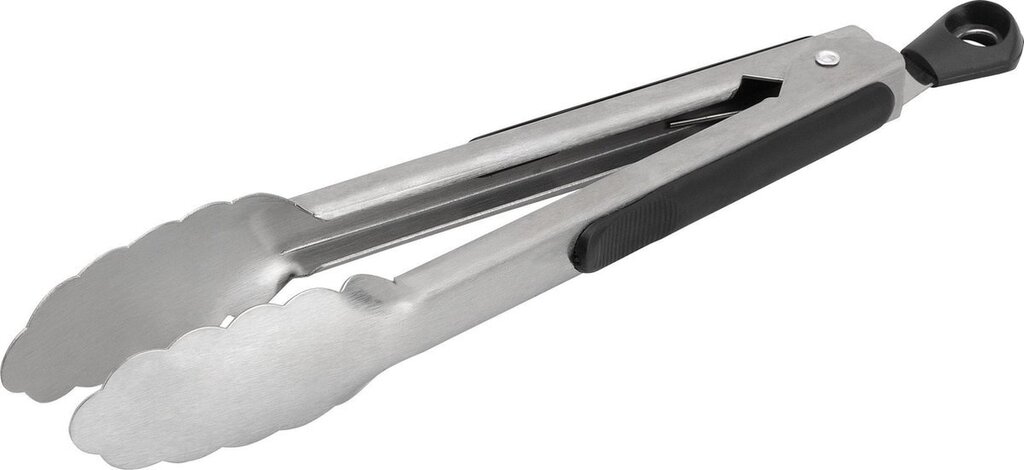 Bol.com Basic culinair vleestang - roestvrijstaal - 26cm aanbieding