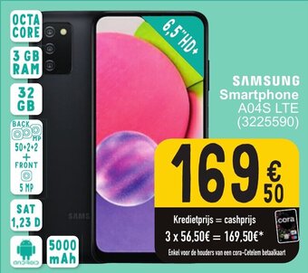 Cora SAMSUNG Smartphone aanbieding