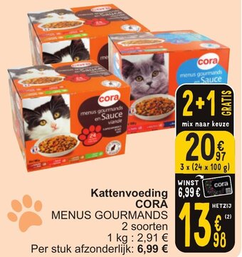 Cora Kattenvoeding aanbieding
