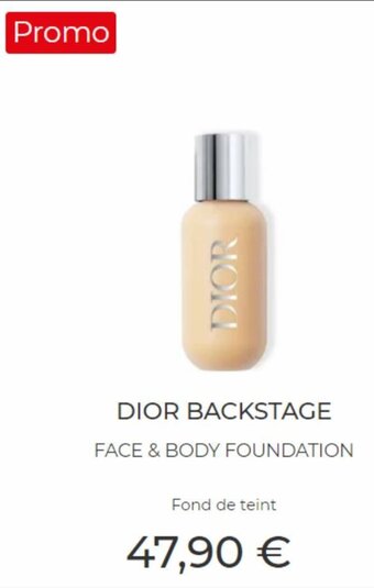 April Beauty DIOR BACKSTAGE FACE & BODY FOUNDATION aanbieding