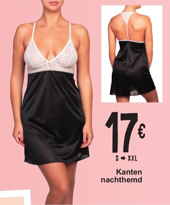 Cora Kanten nachthemd aanbieding