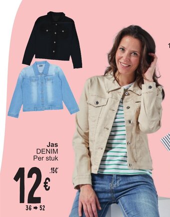 Cora Jas DENIM aanbieding