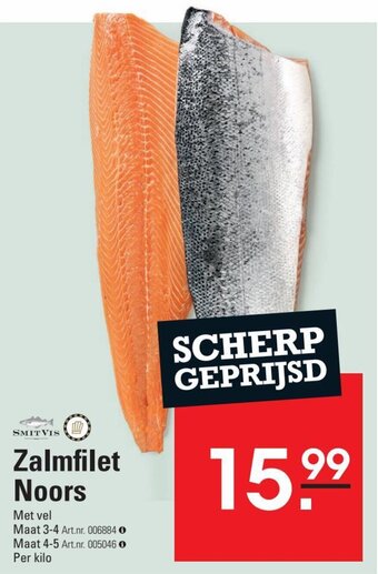 Sligro Zalmfilet Noors aanbieding