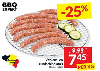Intermarché Varkens- en rundschipolata's aanbieding
