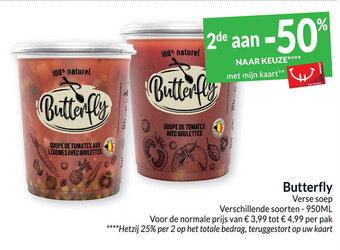 Intermarché Butterfly aanbieding