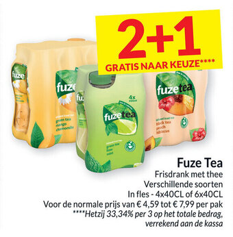 Intermarché Fuze Tea aanbieding