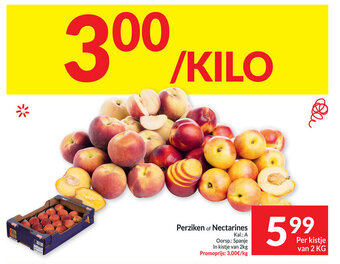 Intermarché Perziken of Nectarines aanbieding