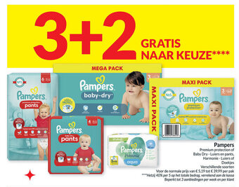 Intermarché Pampers aanbieding