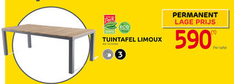 Brico TUINTAFEL LIMOUX aanbieding