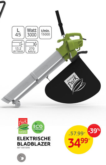 Brico ELEKTRISCHE BLADBLAZER aanbieding