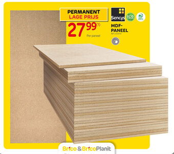 Brico MDF-PANEEL aanbieding