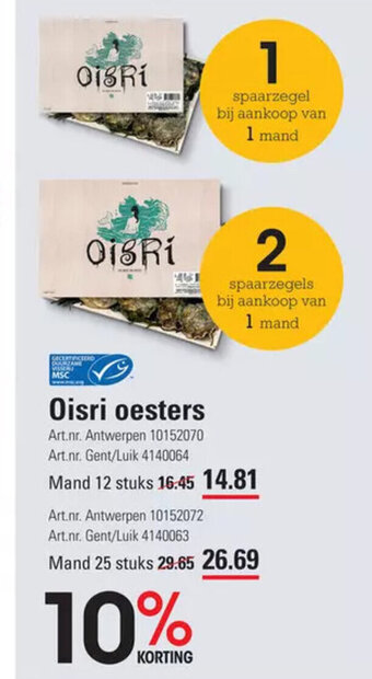Oisri oesters