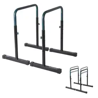 Verstelbare en compacte dip bars ts 100