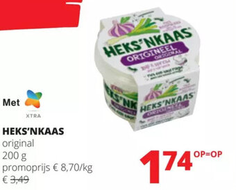 Spar Colruyt HEKS'NKAAS original 200g aanbieding